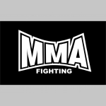 MMA Fighting  zimná pánska bunda zateplená čierno-olivová s kapucňou